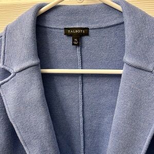 Talbots Women's Light Blue Blazer